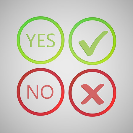 vector check mark icons. 3d icons for web and mobile applicationsのイラスト素材