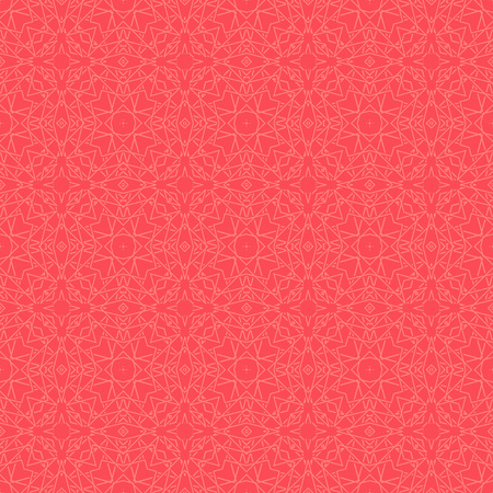 Seamless Floral Ethnic Pattern. Vintage Vector Ornament.  Celtic, Arabic Or Indian Motifs Background. Seamless Wallpaper For Fabric Or Wrapping Paper Design.のイラスト素材