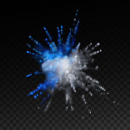 Vibrant paint blast.のイラスト素材