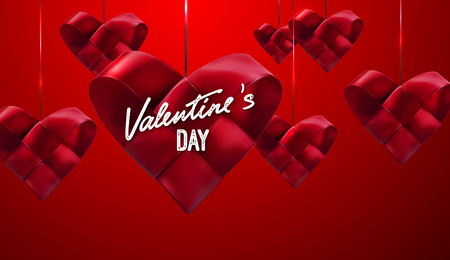 Valentines day bannerのイラスト素材