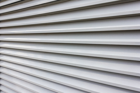 Corrugated industrial facade outdoor close upの写真素材