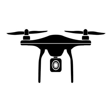 Photo and video drone iconのイラスト素材