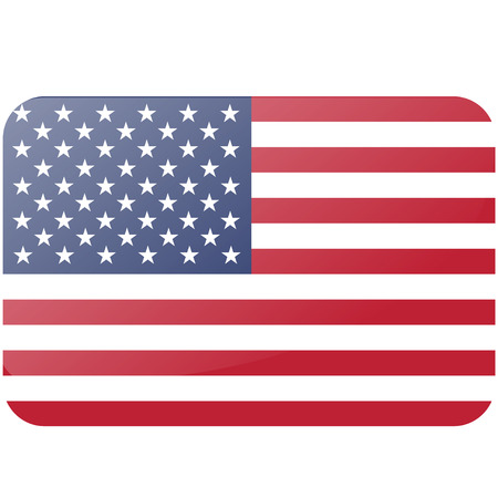 USA flag. official colors and proportion correctly. National United State of America flag.のイラスト素材