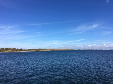 Quay in New York in the Canarsie park area