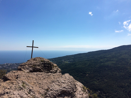 Nature of the Crimea. Botkin, Tarakhtashskaya, Miskhorskaya trailsの写真素材