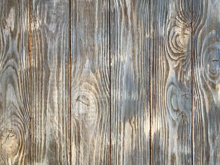 Blue wooden planks backgroundの写真素材