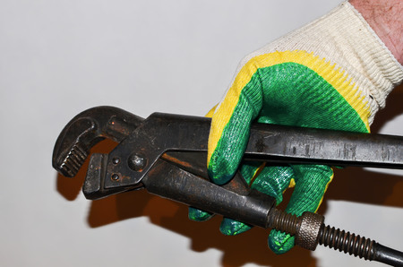 Tools for general repairs. Adjustable wrench. Building