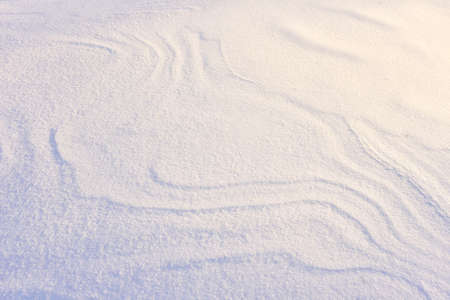 White snow background
