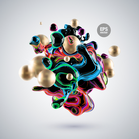 Applicable for Covers, Placards, Posters, Flyers and Banner Designs. Abstract vector illustrationの写真素材