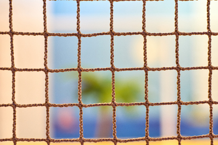 Color nylon webs Texturesの写真素材