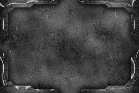 Metal plateの写真素材