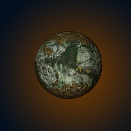 Abstract planet の写真素材