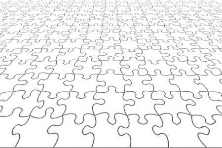 Puzzle perspective backgroundの写真素材
