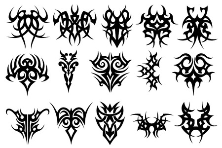 Tattoo colectionの写真素材