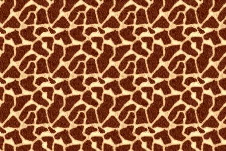 Giraffe furの写真素材