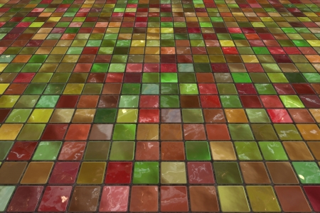 Perspective Tiles の写真素材