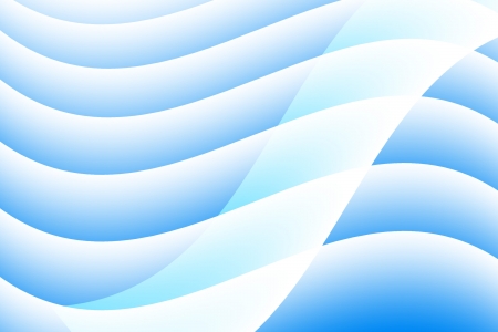 Blue Wave Background の写真素材