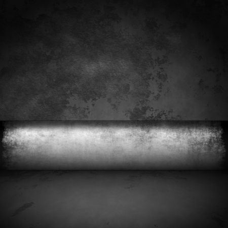 Abstract Black and White Roomの写真素材