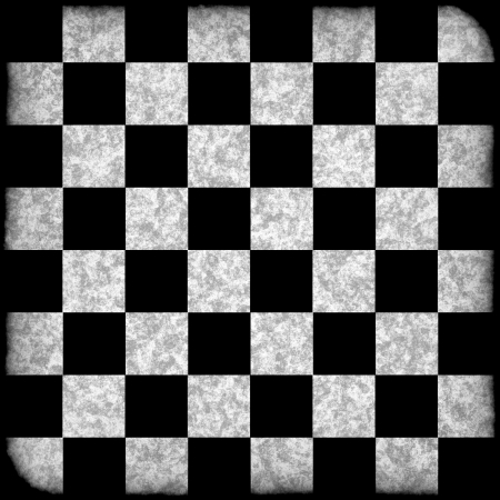 Grunge Chess Board の写真素材