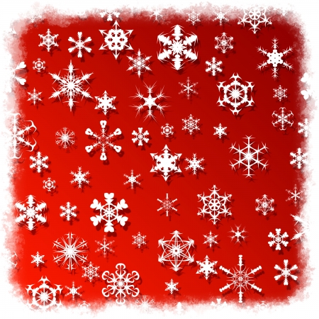 Snowflake Background の写真素材
