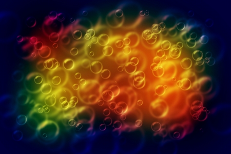 Bubbles Background の写真素材
