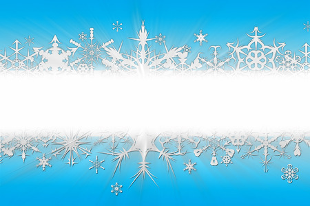 Snowflake Background の写真素材