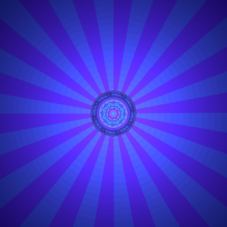 Rays Background With Fractal in the Middle の写真素材