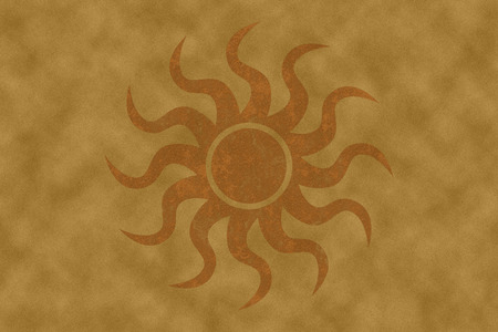 Grunge Sun Rays Background の写真素材