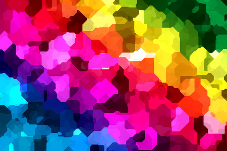 Abstract Background in Colors of Rainbow の写真素材