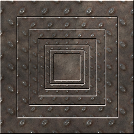 Metal Square Backgroundの写真素材