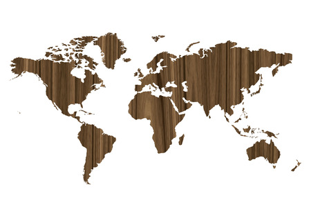 Wooden world の写真素材