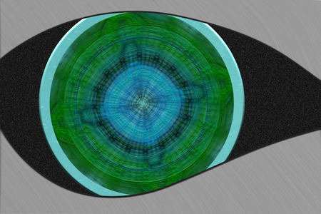 Abstract Eye の写真素材