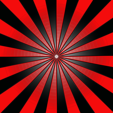 Black and Red Rays の写真素材