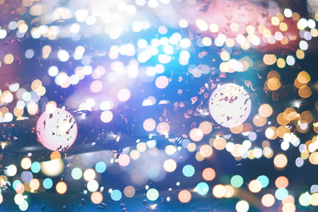 abstract texture, light bokeh backgroundの写真素材