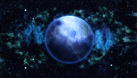 Starry outer space  background texture