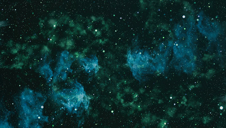 Starry outer space  background textureの写真素材