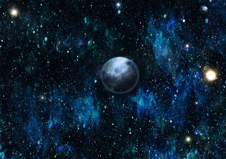 space. High definition star field background