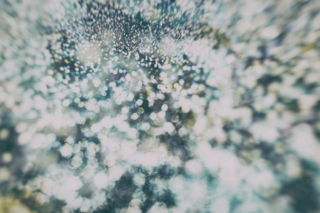 Colorful circles of light abstract backgroundの写真素材