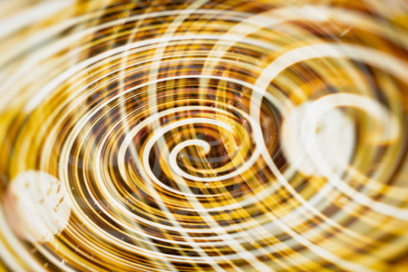 Festive Christmas background. Elegant abstract background with bokeh defocused lights and starsの写真素材
