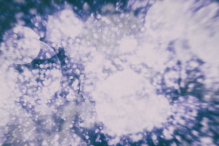 Abstract Festive background. Glitter vintage lights background with lights defocused.の写真素材