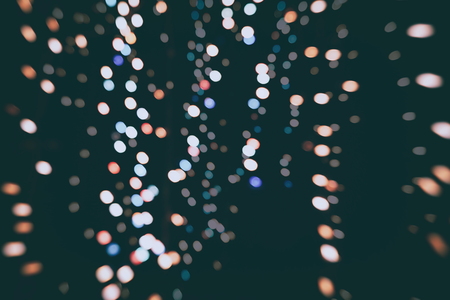 colorful crowd on concert,disco nightの写真素材