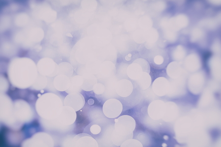 Christmas background with bokeh lightsの写真素材