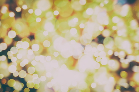 Christmas background with bokeh lights