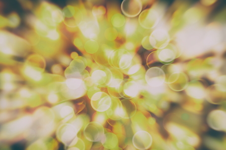 Christmas background with bokeh lights