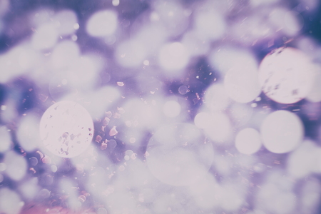 Christmas background with bokeh lights