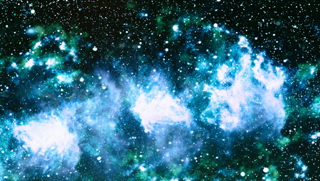 Starry outer space background textureの写真素材