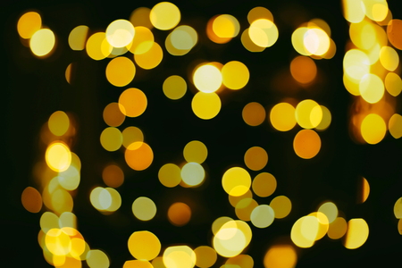 Festive elegant abstract background with bokeh lights and stars Textureの写真素材