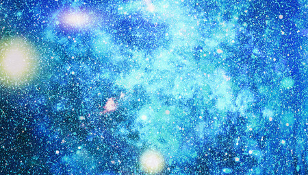 Beautiful space background with stardust and stars. Deep far space, cosmic glowing colors. Milky way...