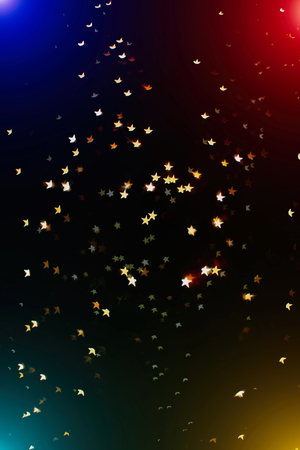 Save Download image for preview Festive Background With Natural Bokeh And Bright Golden Lights....