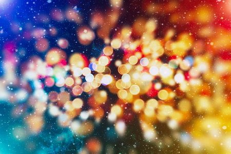 Save Download image for preview Abstract bokeh background. Christmas Glittering background. Abstract christmas background.の写真素材